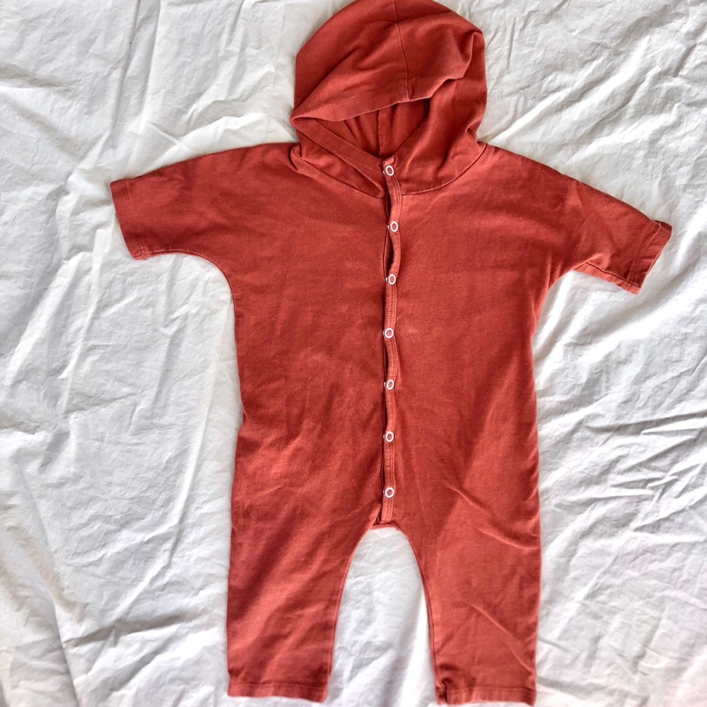 June & January Hooded Romper